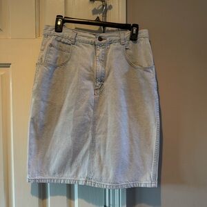 Giorgio Sant Angelo Vintage Cotton Denim Skirt